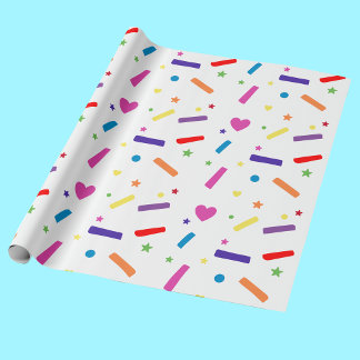 Sweet Sprinkle Geburtstagsparty Thema Geschenkpapier