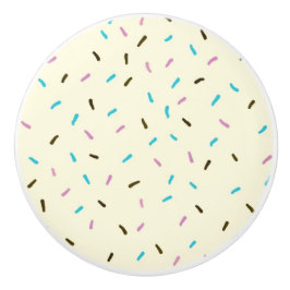 Sweet Sprinkles Ceramic Knob (Vanilla Cream) Keramikknauf