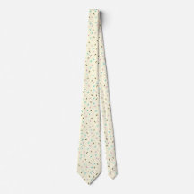 Sweet Sprinkles Neck Tie (Vanilla Cream)