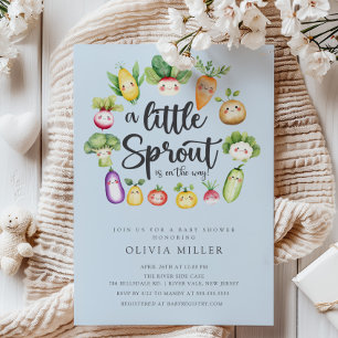 Sweet Sprout Baby Dusche Einladung