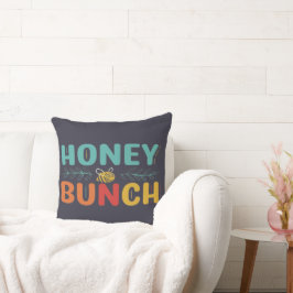 Sweet Squad Goals - "Honey Bunch" - Multicolor-T-S Kissen