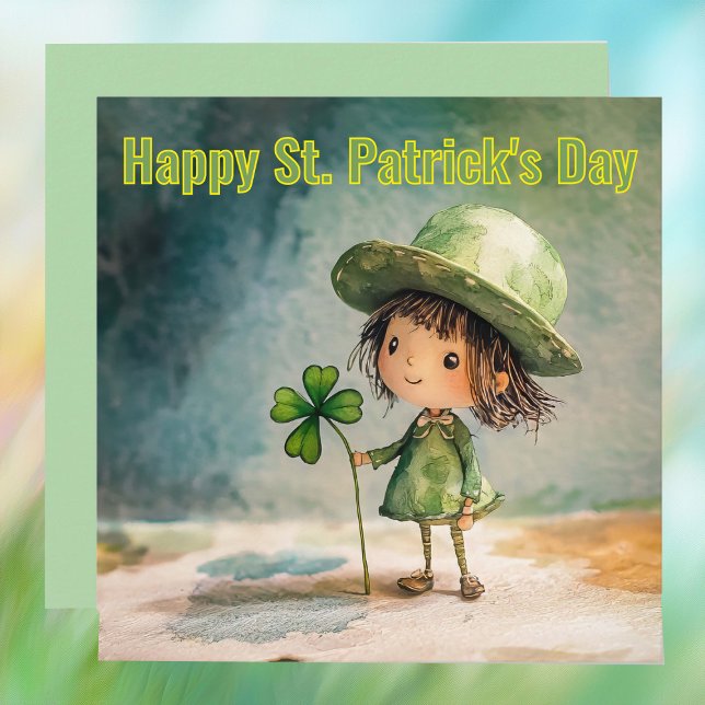 Sweet St. Patrick's Day Feiertagskarte (Von Creator hochgeladen)