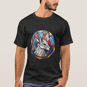 Sweet Stached Glass Coyote T-Shirt