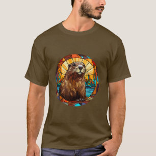 Sweet Stated Glass Beaver T-Shirt