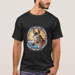 Sweet Stated Glass Donkey T-Shirt