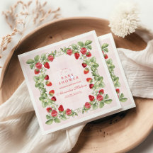 Sweet Strawberry Baby Dusche