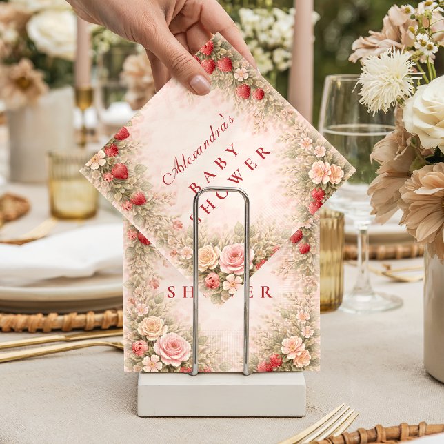 Sweet Strawberry Garden Serviette (Von Creator hochgeladen)