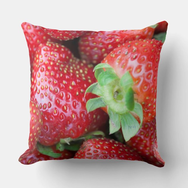 Sweet Strawberry Kissen (Vorderseite)