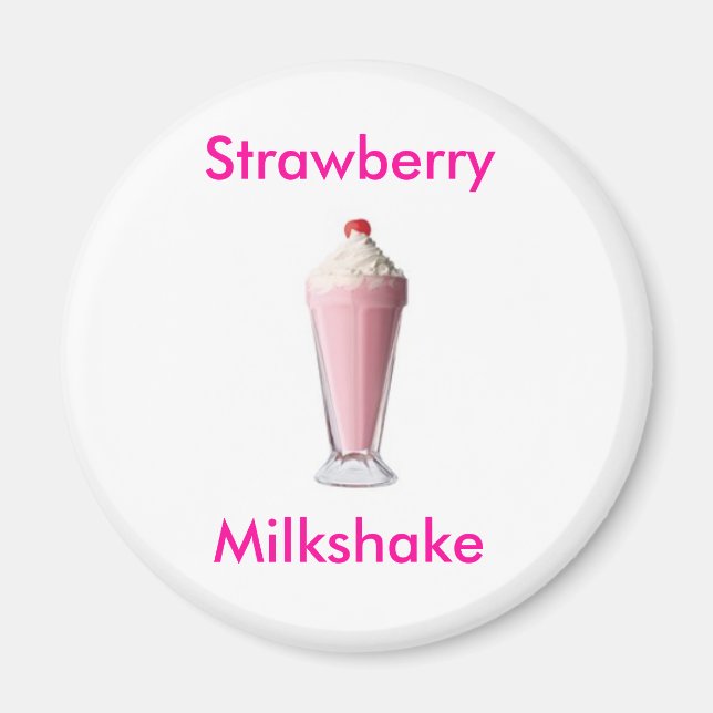 Sweet Strawberry Leckerei Magnet (Vorne)