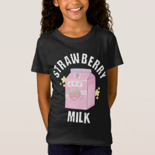 Sweet Strawberry Milk Cool Frucht Berry Dessert T-Shirt
