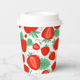 Sweet Strawberry Pappbecher