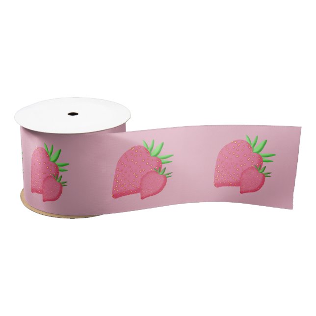 Sweet Strawberry Satinband (Spule)