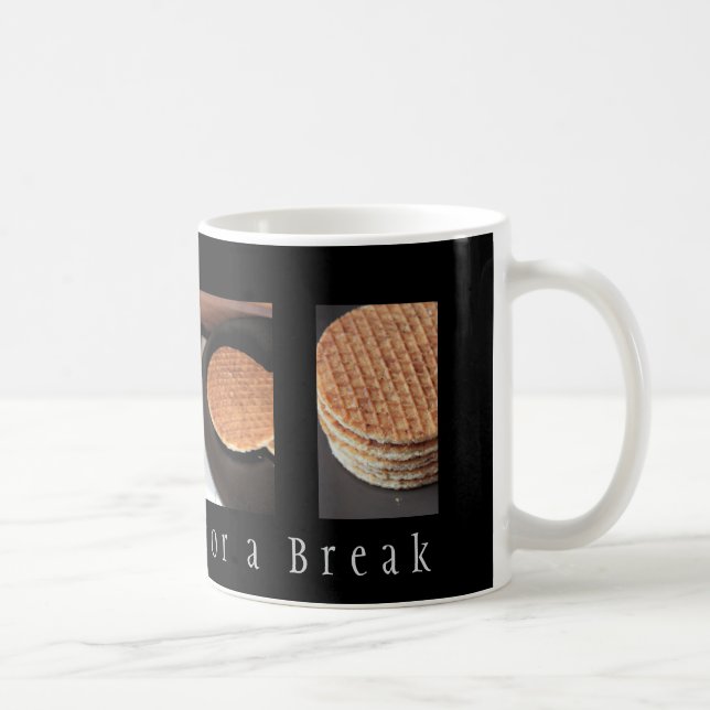 Sweet Stroopwafel Piano Tasse — Geschenk für Vater (Rechts)