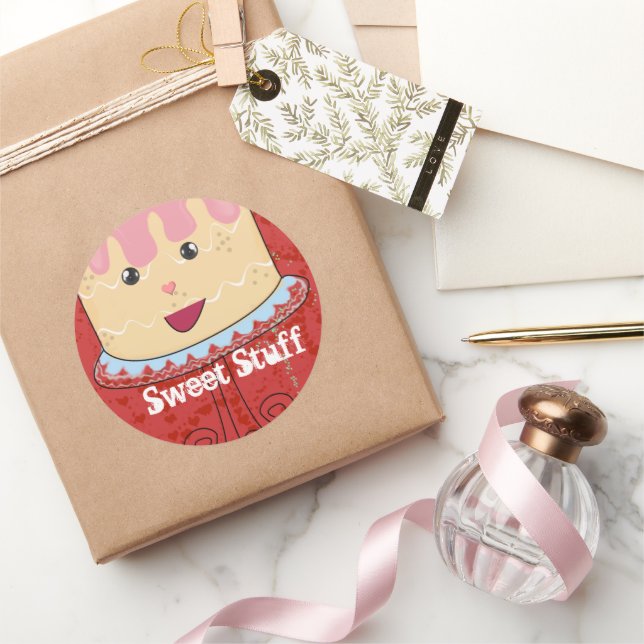 Sweet Stuff Cake Sticker (Schenken)