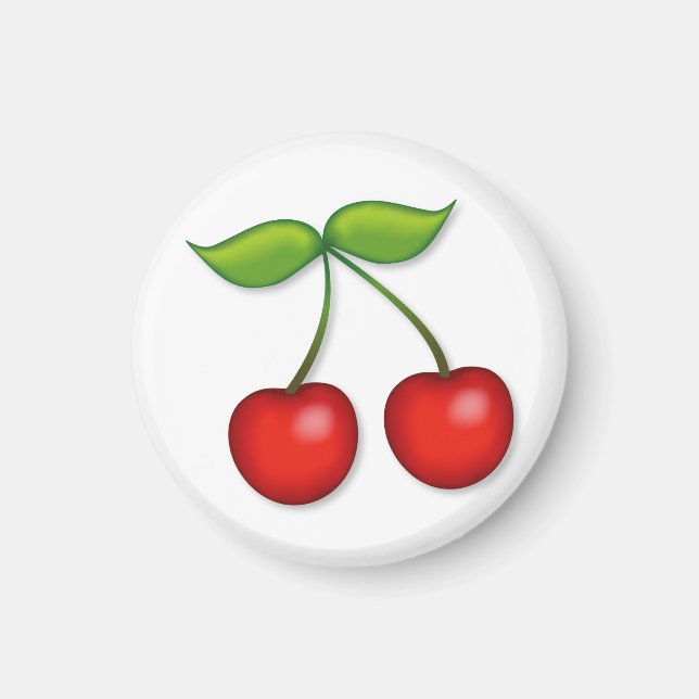 Sweet Summer Cherries Magnet (Vorne)