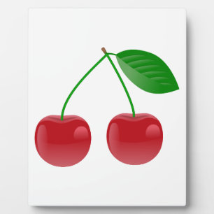 Sweet Summer Cherry Red Fotoplatte