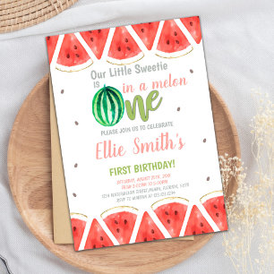 Sweet Summer Girl Party Card Einladung