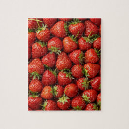 Sweet Summer Harvest: Luscious Strawberry Patch Puzzle