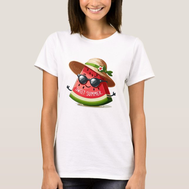 Sweet Summer | Nahrungsmittelrücklauf T-Shirt (Vorderseite)