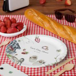 Sweet Summer Picnic | Baby Shower Paper Plate Pappteller
