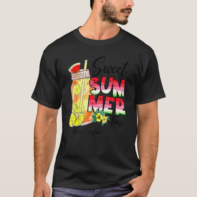 Sweet Summer School Teacher T-Shirts Watermelon Te (Vorderseite)