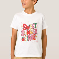 Sweet Summer Time Coquette Strawberry Retro Strand