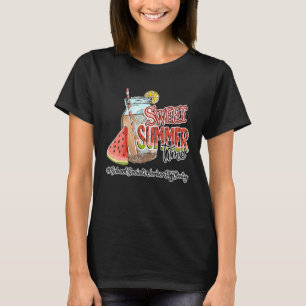 Sweet Summer Time School Sozialarbeiter letzten Ta T-Shirt