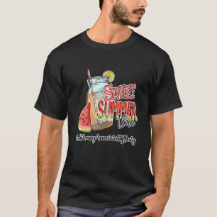 Sweet Summer Time Teacher Library Associate Off D T-Shirt