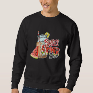 Sweet Summer Time Teacher Off Duty Sweatshirt