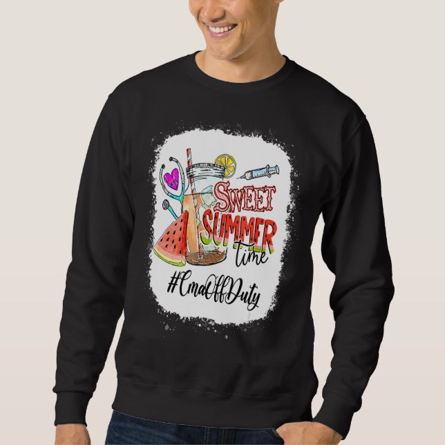 Sweet Summer Time Watermelon Sweatshirt (Vorderseite)