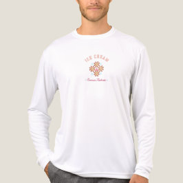 Sweet Summer Vibes – Cute Ice Cream Logo T-Shirt Tri-Blend Shirt