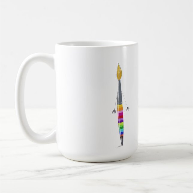 Sweet Tasse mit Polly Paintbrush-Funktion (Links)