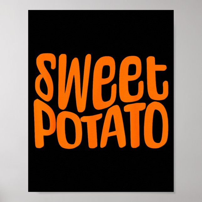 Sweet Tato And Kind Of Rude Tato, Thanksgiving Cou Poster (Vorne)