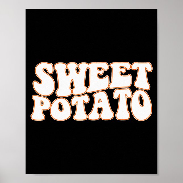 Sweet Tato And Kind Of Rude Tato, Thanksgiving Cou Poster (Vorne)