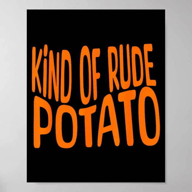 Sweet Tato And Kind Of Rude Tato, Thanksgiving Cou Poster (Vorne)