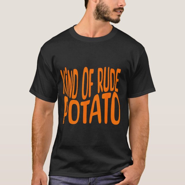 Sweet Tato And Kind Of Rude Tato, Thanksgiving Cou T-Shirt (Vorderseite)