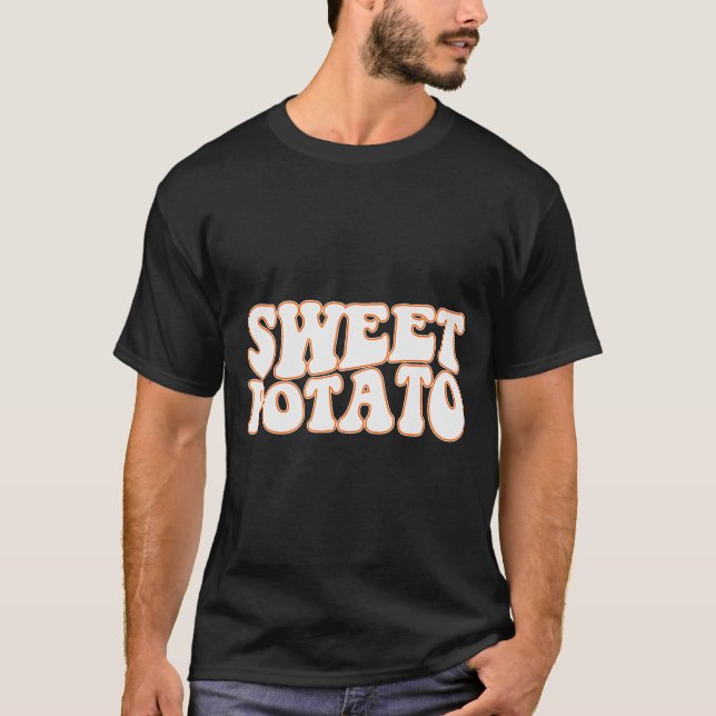 Sweet Tato And Kind Of Rude Tato, Thanksgiving Cou T-Shirt (Vorderseite)