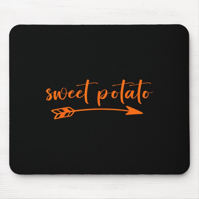 Sweet Tatoes Kind Of Rude Tato Thanksgiving Couple Mousepad (Vorne)