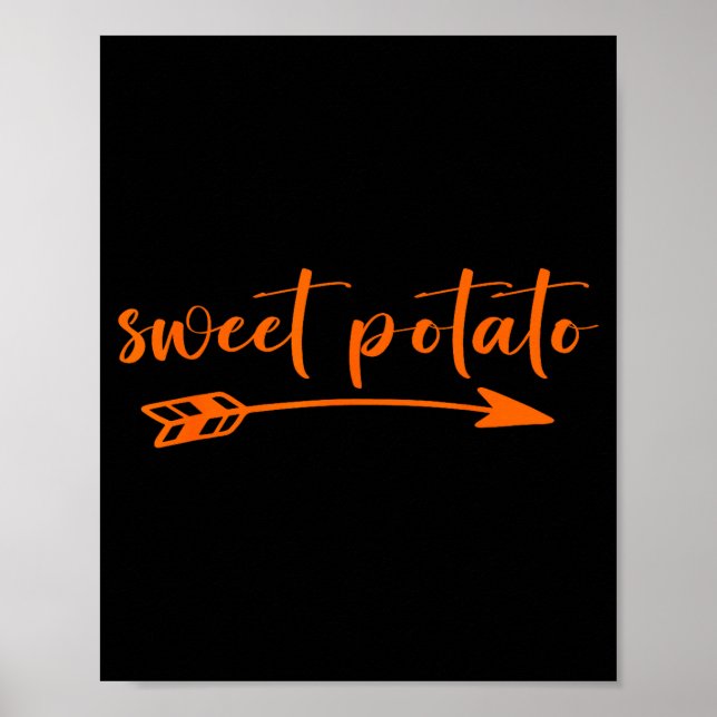 Sweet Tatoes Kind Of Rude Tato Thanksgiving Couple Poster (Vorne)