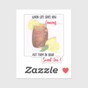 Sweet Tea Aufkleber