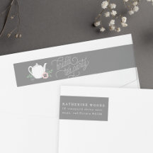 Sweet Tea | Bridal Tea Party Rücksendeadresse