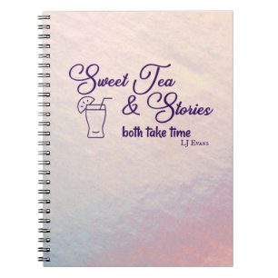"Sweet Tea & Stories"-Notebook Notizblock