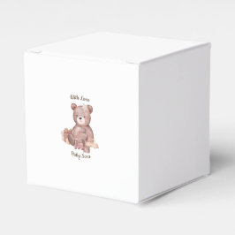 Sweet Teddy Bear Baby Shower Geschenkschachtel