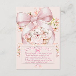 Sweet Teddy Bear Nursery Floral Insert