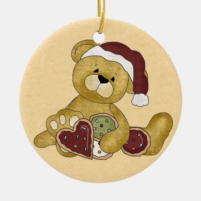 Sweet Teddy Bear Ornament (Vorne)