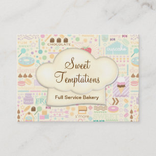 Sweet Temptations Bakery Boutique Visitenkarte
