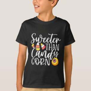 Sweet Than Candy Mais Unglaublich witzig Halloween T-Shirt