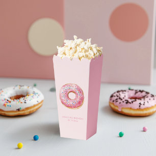 Sweet Time Pastel Pink Donut Geburtstag Geschenkschachtel