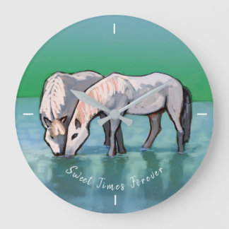 Sweet Times Forever Large Clock Große Wanduhr