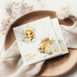 Sweet to Bee ONE' 1. Geburtstag Serviette